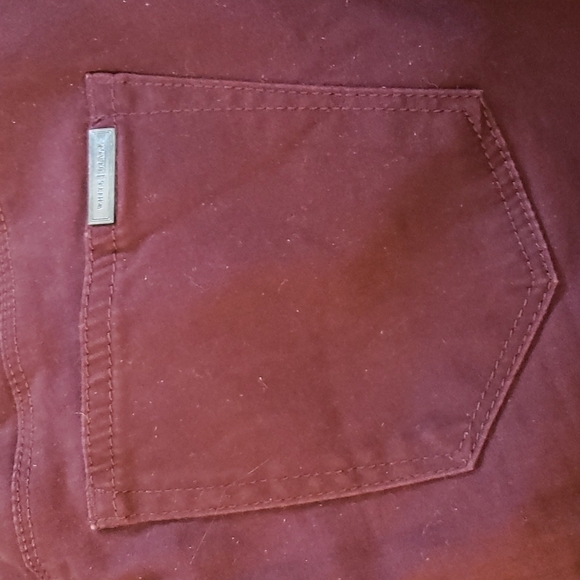 White House Black Market Black Cherry Skinny Jeans Style 570158437 Size 0R - Picture 9 of 13